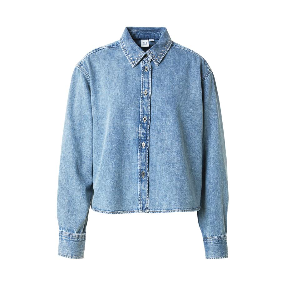 GAP GAP Blouse blauw denim -