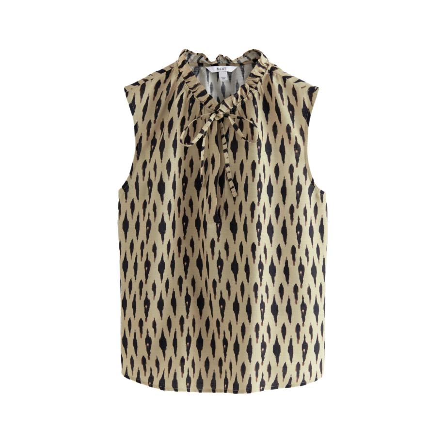 Next Next Blouse sand / bruin / zwart -