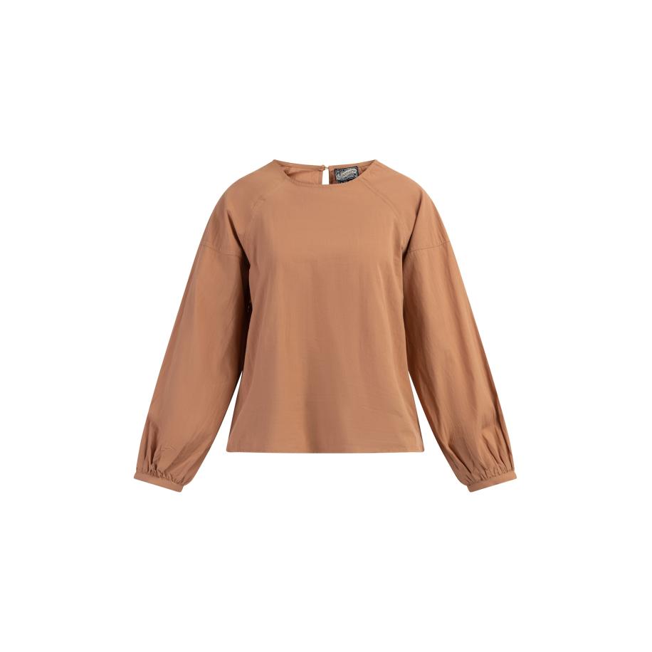 DreiMaster DreiMaster Vintage Blouse lichtbruin -