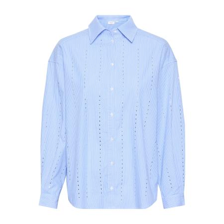 Saint Tropez SAINT TROPEZ Blouse Zikku lichtblauw