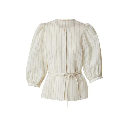 Sessun sessun Blouse ecru / donkergrijs