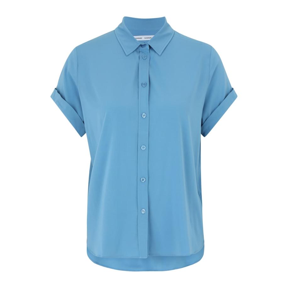 Samsøe & Samsøe Samsøe Samsøe Blouse Majan duifblauw -