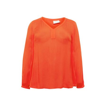 Kaffe KAFFE CURVE Blouse Ami vuurrood