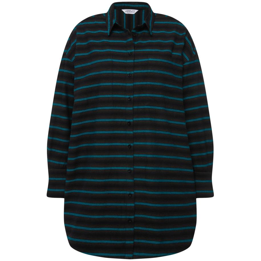 Studio Untold Studio Untold Overhemd groen / zwart -