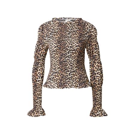 YAS YAS Blouse YASCHEMMA bruin / cappuccino / zwart