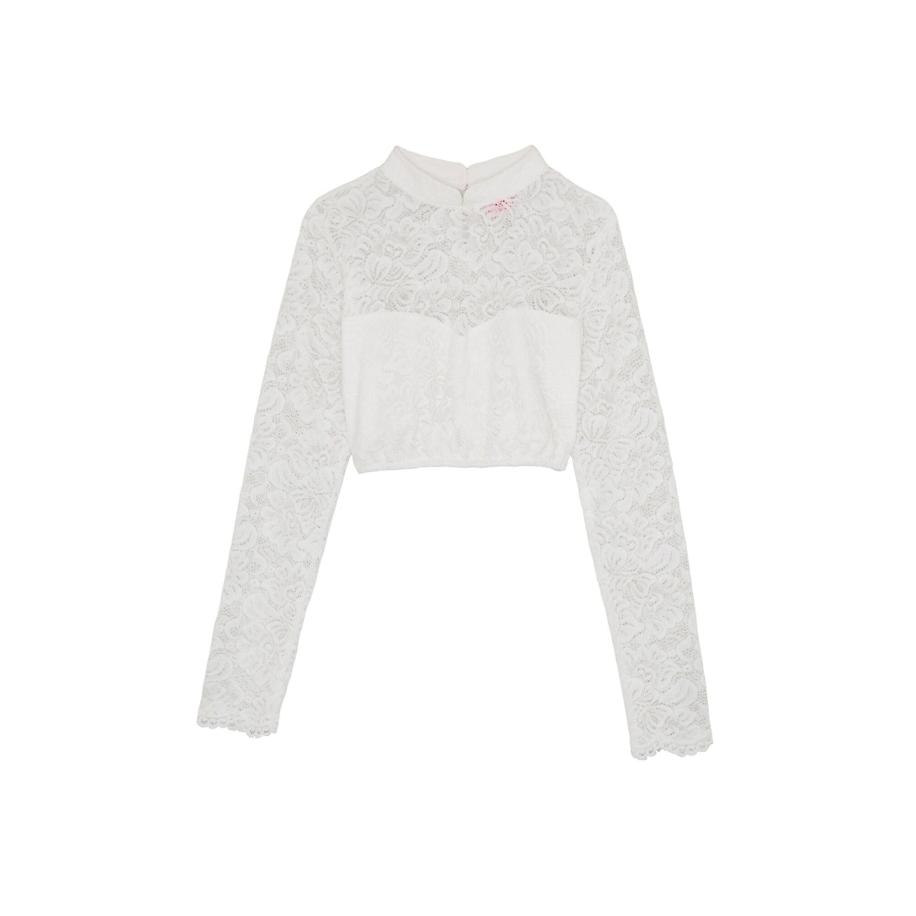 Spieth & Wensky SPIETH & WENSKY Klederdracht blouse Andora offwhite -