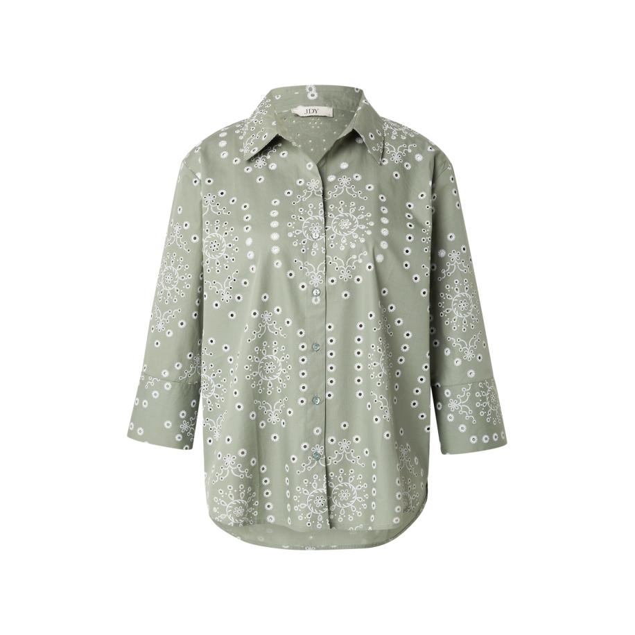 JDY JDY Blouse JDYEMMA olijfgroen / wit -