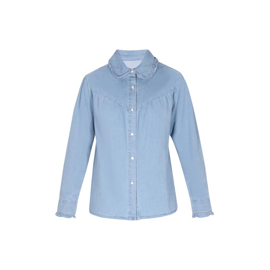 NALLY NALLY Blouse blauw denim -