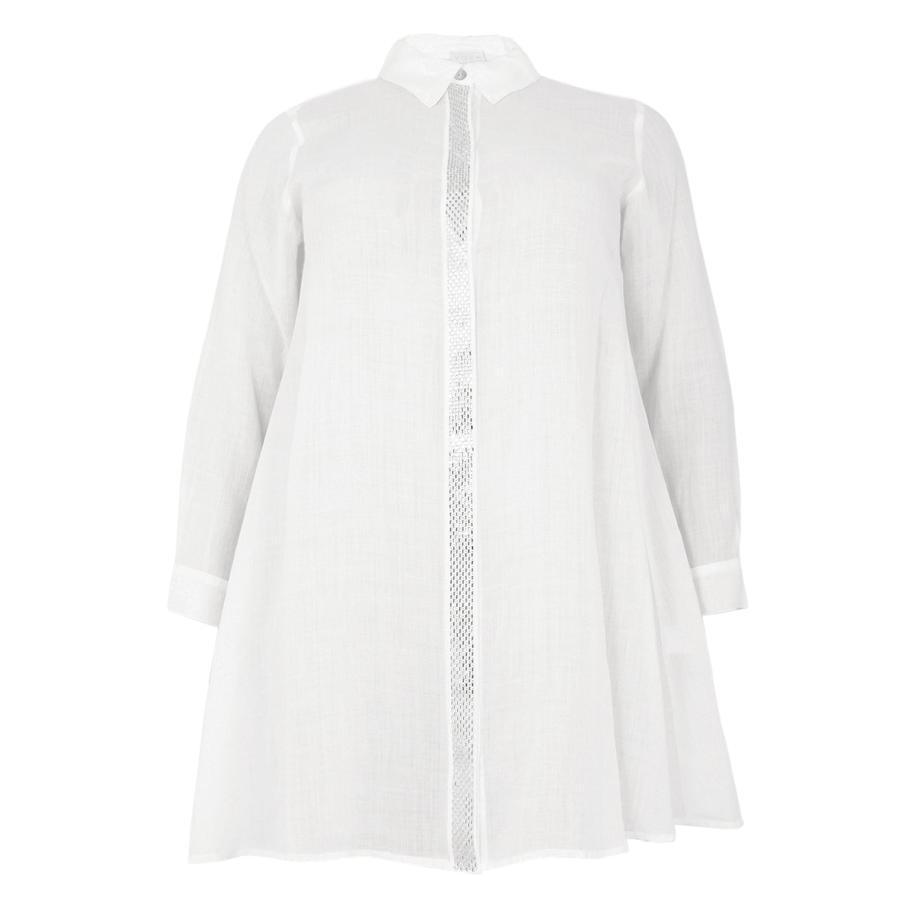 Yoek YOEK Blouse wit -