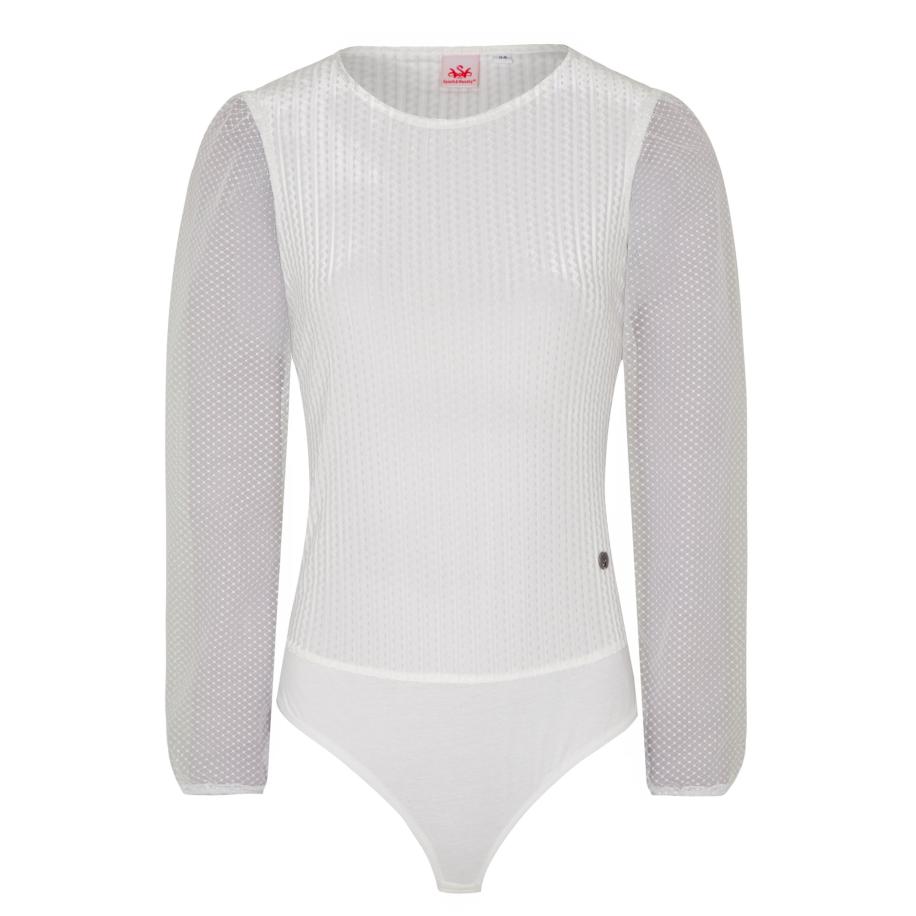 SPIETH & WENSKY Klederdracht blouse offwhite Wit