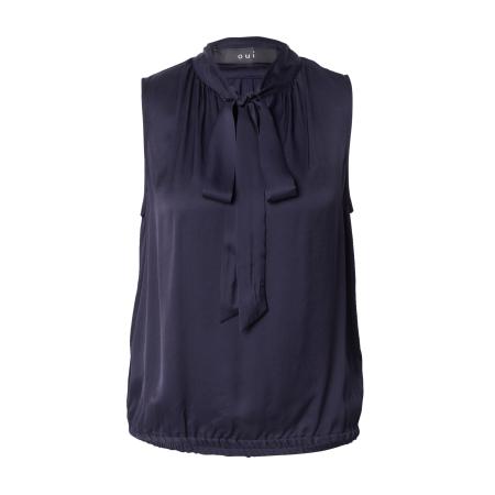 Oui OUI Blouse donkerblauw