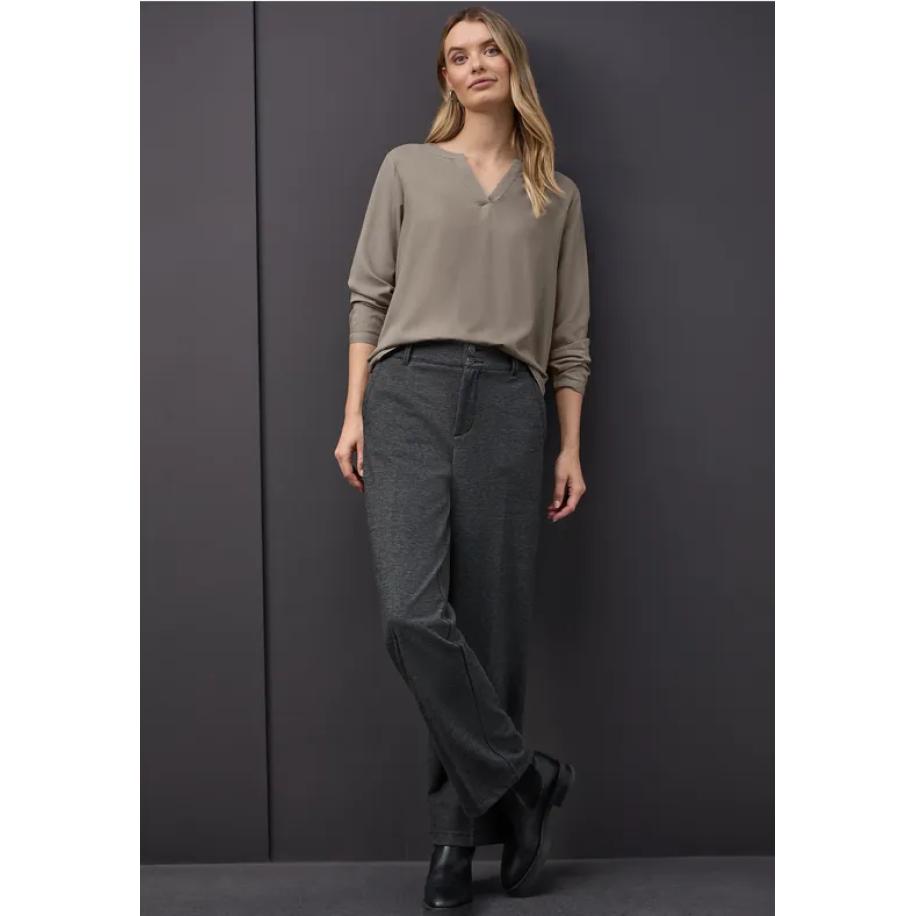 Street One Tuniek in effen kleur - Bruin