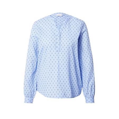 Kaffe Kaffe Blouse Silona navy / lichtblauw