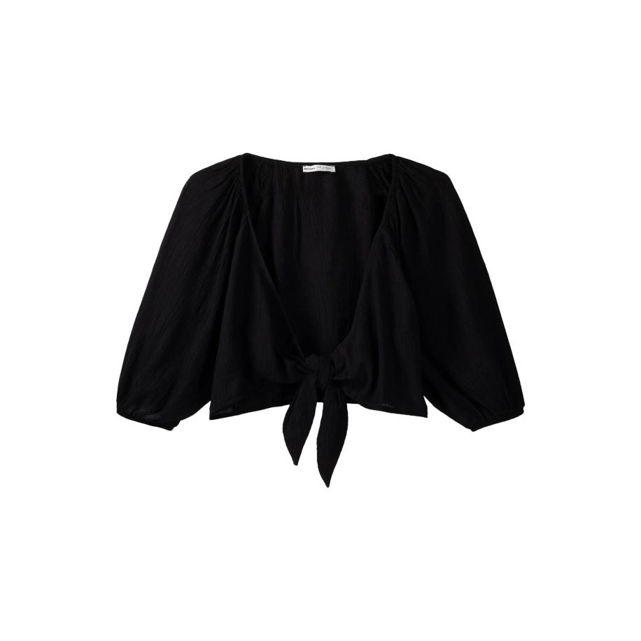 Bershka Bershka Blouse zwart -
