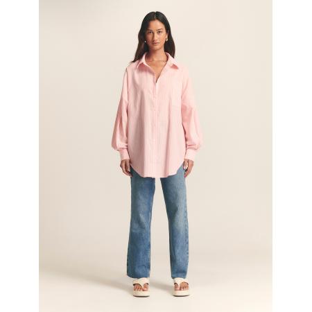 St MRLO St MRLO Blouse Requisite rosa / wit