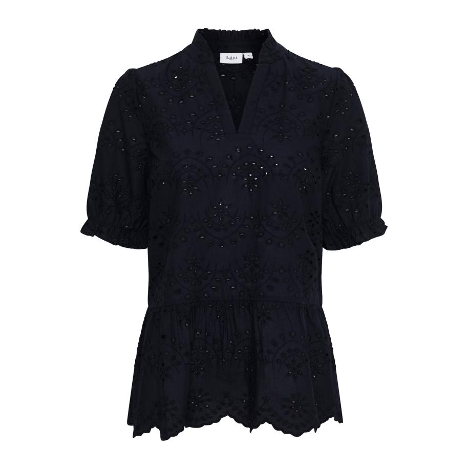 Saint Tropez SAINT TROPEZ Blouse Geleksa nachtblauw -