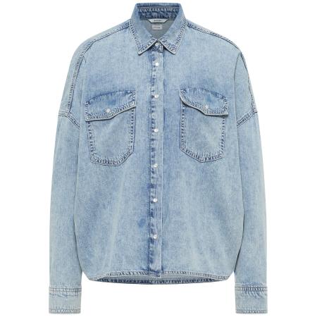 Mustang MUSTANG Blouse RUBY blauw denim