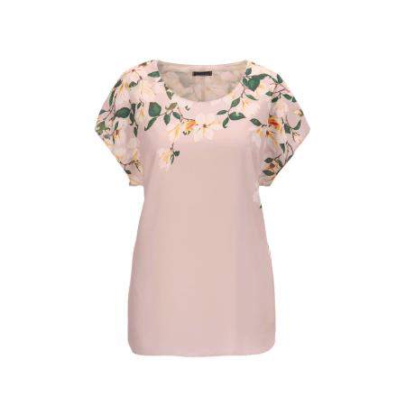 Goldner Goldner Blouse beige / bruin / groen / rosa