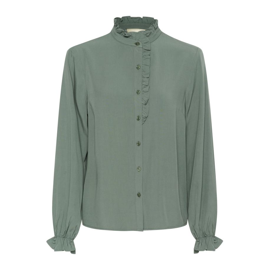 Cream Cream Blouse Venea groen -