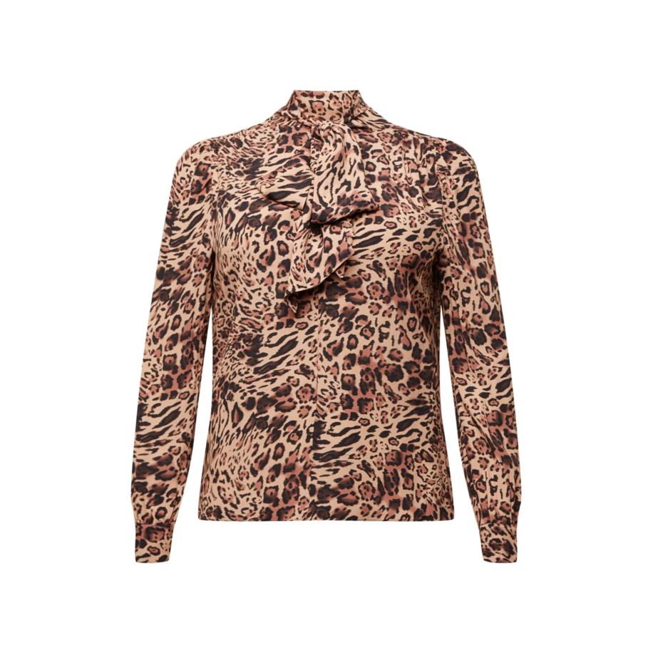 Patrizia Pepe PATRIZIA PEPE Blouse CAMICIA beige / bruin -