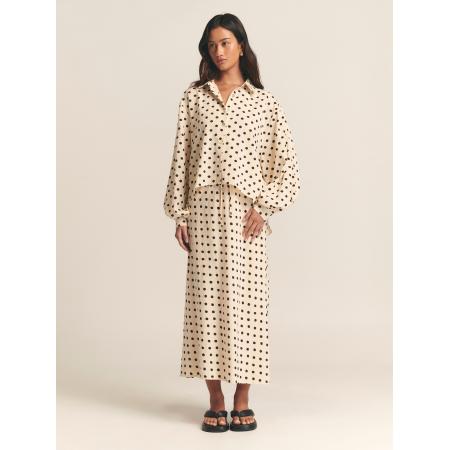 St MRLO St MRLO Blouse Swansea crème / zwart