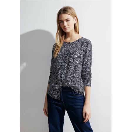 CECIL Dobby viscose blouse