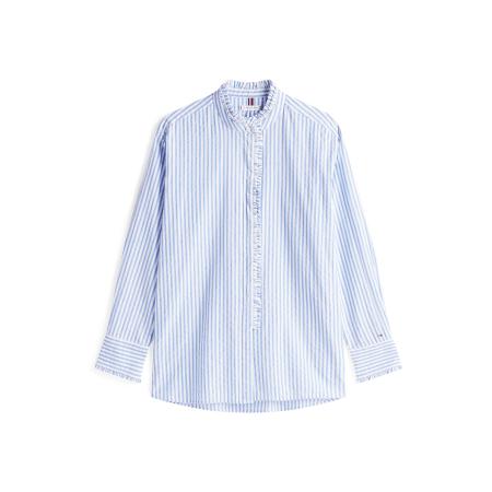 Tommy Hilfiger TOMMY HILFIGER Blouse lichtblauw / wit