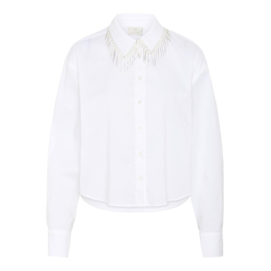 Kaffe Kaffe Blouse KARoxanne wit -