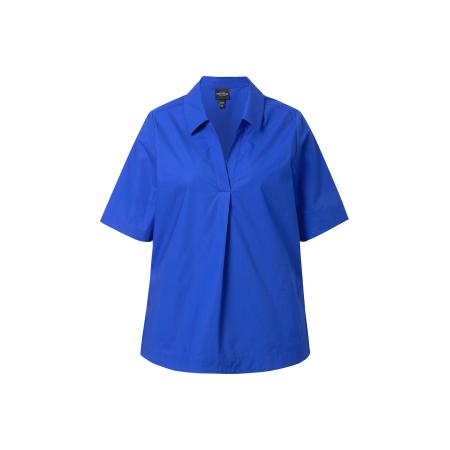 Ulla Popken Ulla Popken Blouse kobaltblauw
