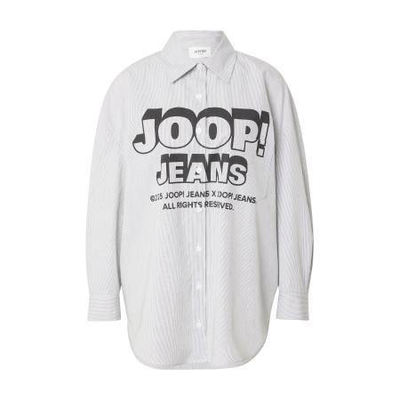 JOOP! Jeans JOOP! Jeans Blouse Brenda grijs / zwart / wit