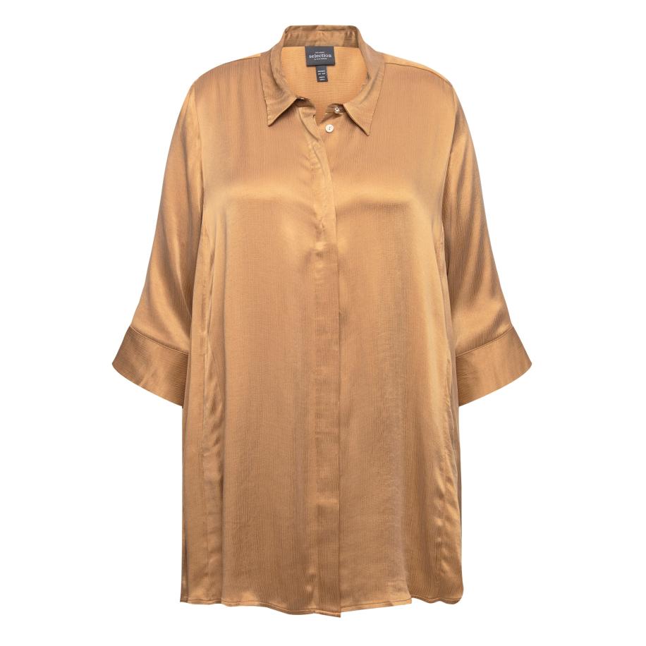Ulla Popken Ulla Popken Blouse goud -
