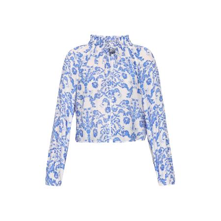 DreiMaster DreiMaster Vintage Blouse navy / wit