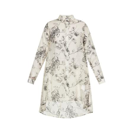 DreiMaster DreiMaster Klassik Blouse zwart / wolwit