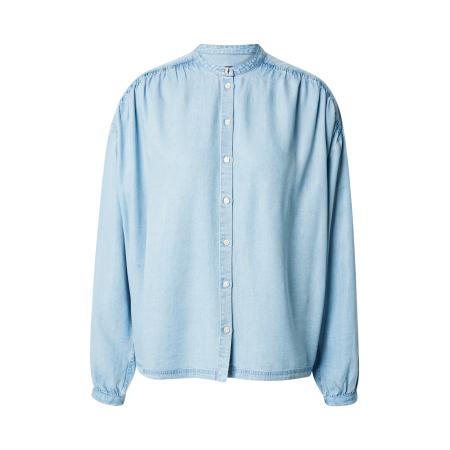 Hugo Boss BOSS Blouse C_Bizzan lichtblauw