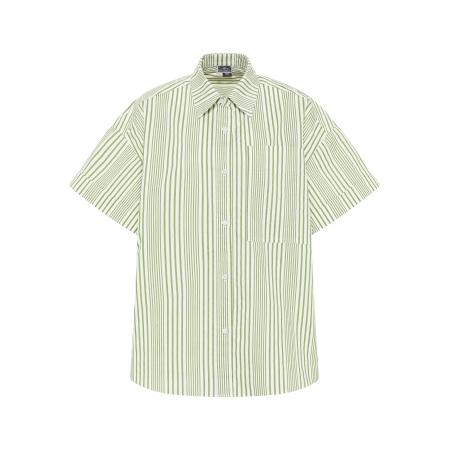 DreiMaster DreiMaster Maritim Blouse donkergroen / wolwit