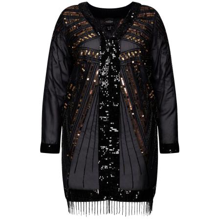 Ulla Popken Ulla Popken Tuniek bruin / zwart