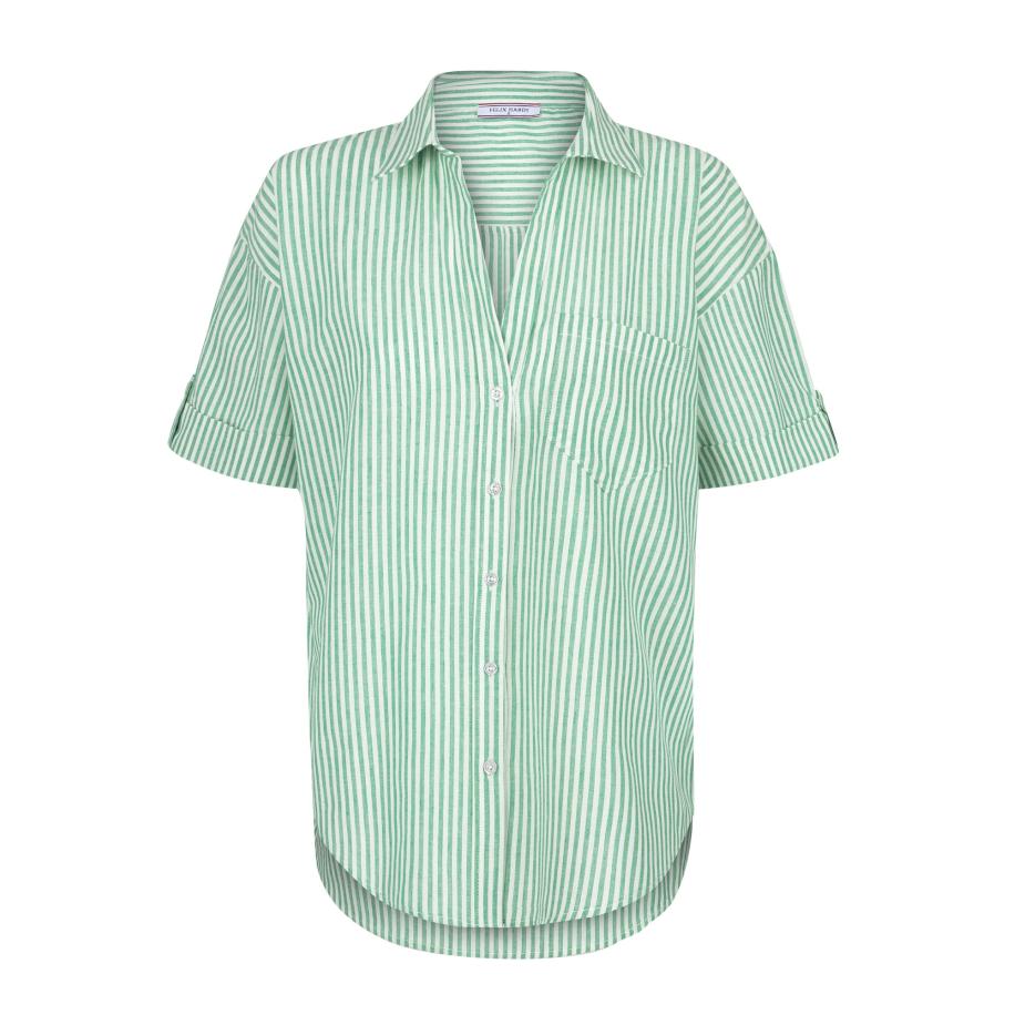 Felix Hardy Felix Hardy Blouse groen / wit -