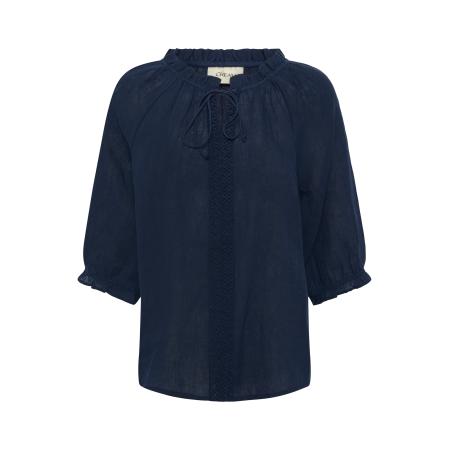 Cream Cream Blouse Bellis marine