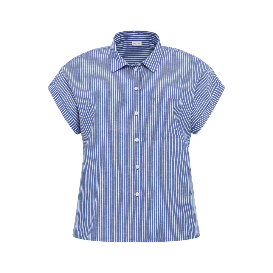 Lascana LASCANA Blouse navy / wit -