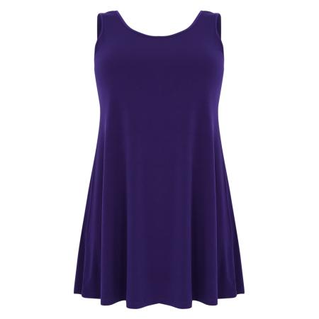 Yoek YOEK Top violetblauw