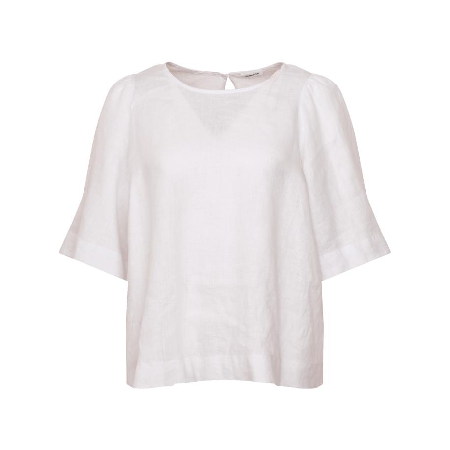 SEIDENSTICKER Blouse Schwarze Rose wit Wit