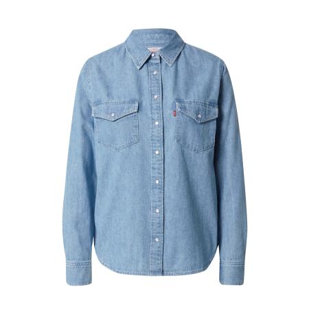 Levi's LEVIS ® Blouse Essential Lightweight Western Shirt blauw denim