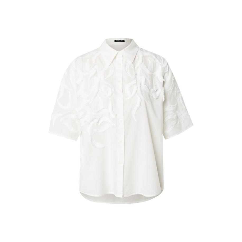 Sisley Sisley Blouse offwhite -