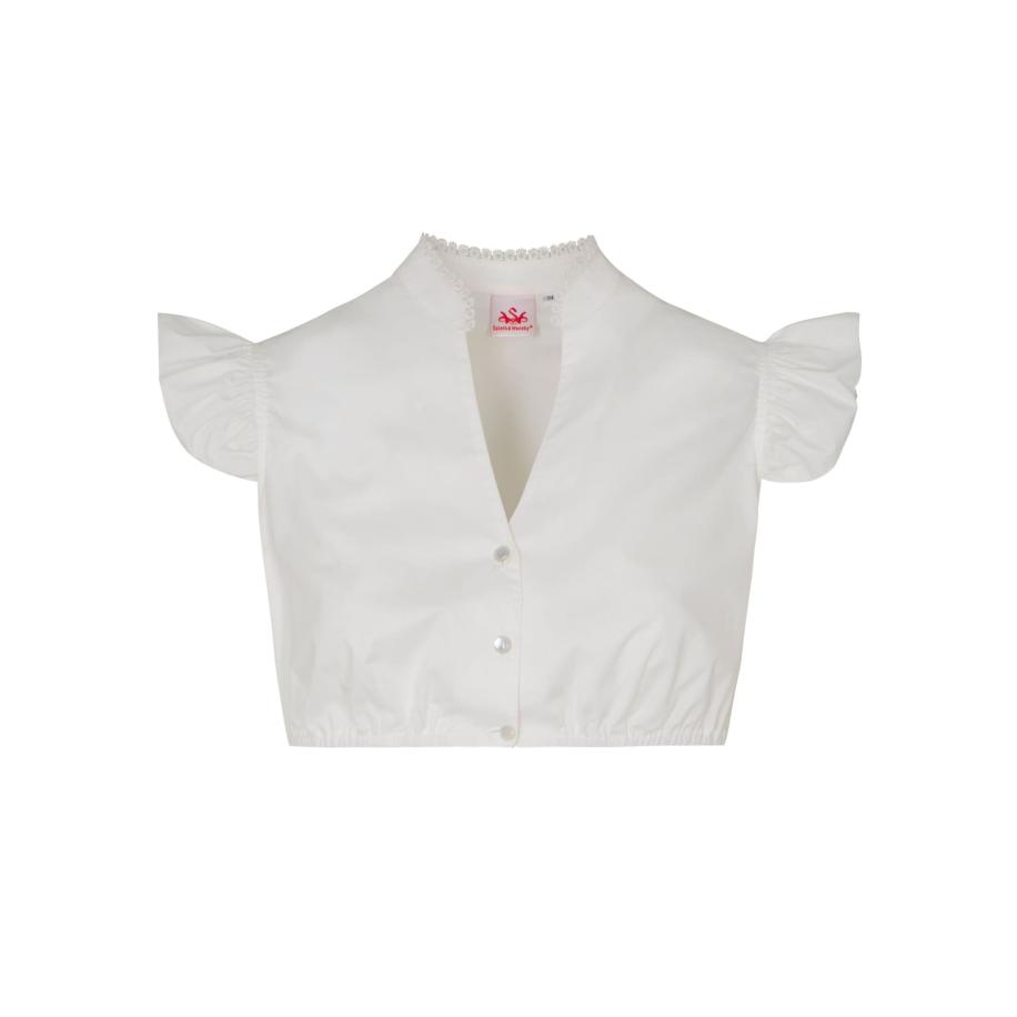 Spieth & Wensky SPIETH & WENSKY Klederdracht blouse Darlee wit -