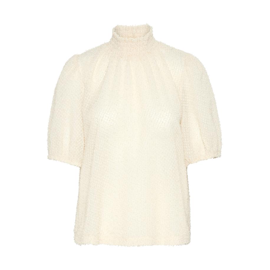 SAINT TROPEZ Blouse SZ Helma wolwit Wit
