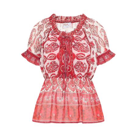 Usha usha FESTIVAL Blouse rood / zwart / wit