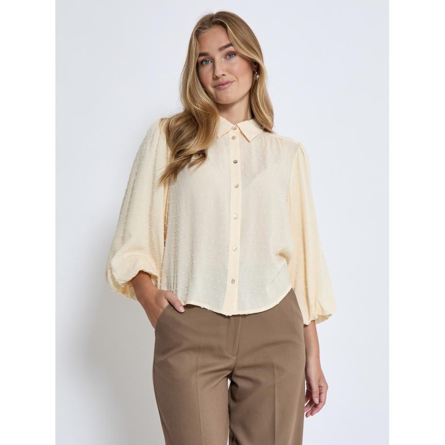 Peppercorn Blouse Carilla chamois Bruin