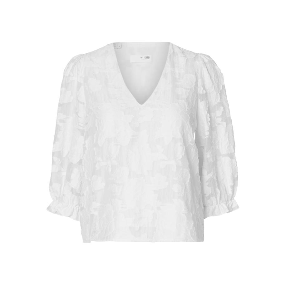 Selected SELECTED Blouse Cathi-Sadie wit -