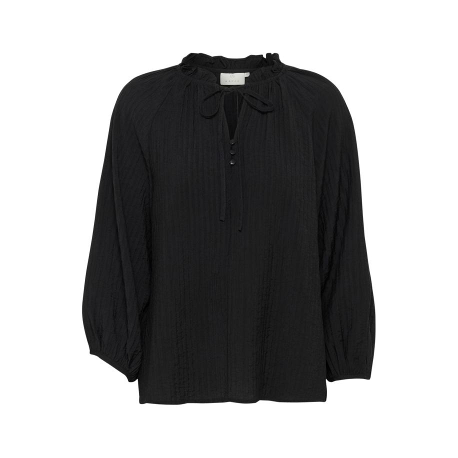 Kaffe Blouse Lianna zwart Zwart