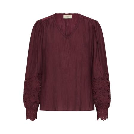 Cream Cream Blouse CRTina wijnrood